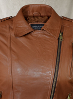 (image for) Log Cabin Brown Leather Jacket # 267