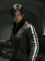 (image for) Leon Kennedy Resident Evil: Vendetta Leather Jacket