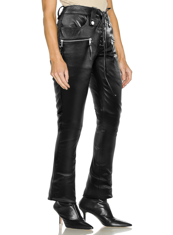 (image for) Bella Thorne Leather Pants - Click Image to Close