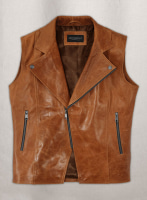 (image for) Leather Biker Vest # 311