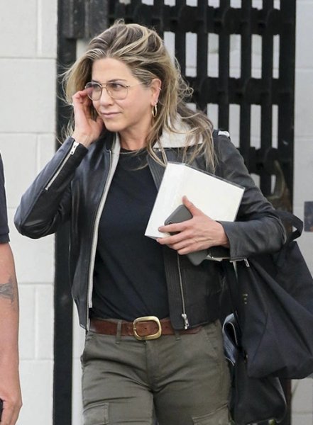 Jennifer Aniston Leather Jacket #2