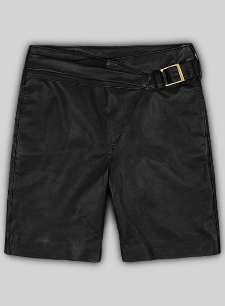 Leather Cargo Shorts Style # 377 : LeatherCult: Genuine Custom Leather ...