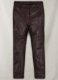 Burgundy Phoenix Leather Pants