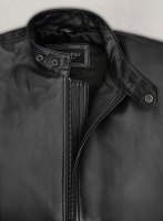 (image for) Michael Fassbender Leather Jacket #2