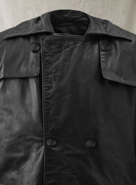 Javier Bardem Skyfall Leather Trench Coat