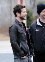 (image for) Matt Czuchry The Resident Leather Jacket