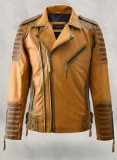 (image for) Charles Burnt Mustard Leather Jacket