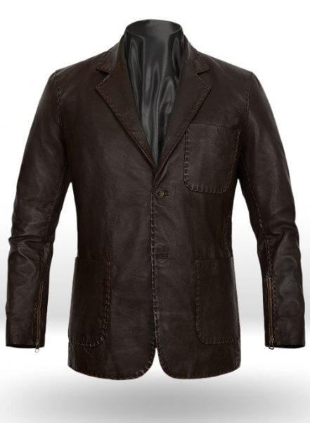 Fast and Furious 7 Jason Statham Leather Blazer : LeatherCult: Genuine ...