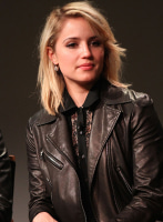 (image for) Dianna Agron Leather Jacket #2