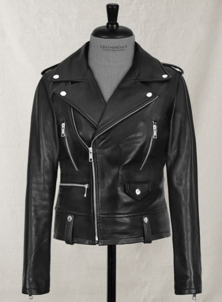 (image for) Charlize Theron Leather Jacket