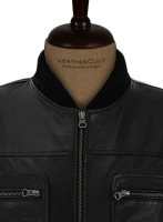 (image for) Dwayne Johnson The Other Guys Leather Jacket
