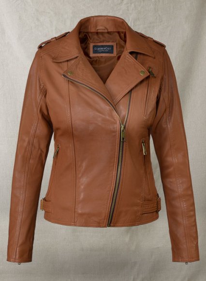 (image for) Log Cabin Brown Leather Jacket # 267