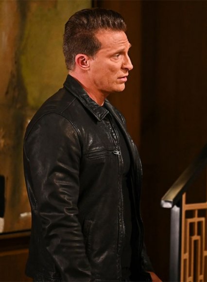 Steve Burton General Hospital Leather Jacket