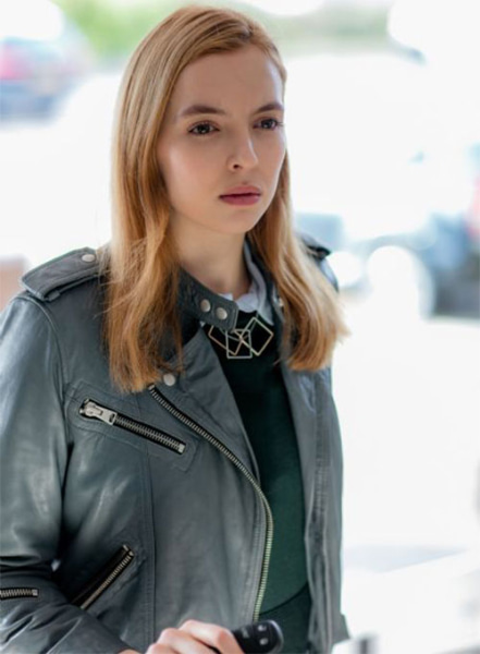 (image for) Jodie Comer Doctor Foster Leather Jacket