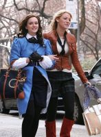 (image for) Blake Lively Gossip Girl Leather Jacket