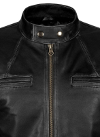 (image for) Rubbed Black Zac Efron 17 Again Leather Jacket