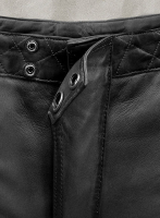 (image for) Outlaw Burnt Charcoal Leather Pants