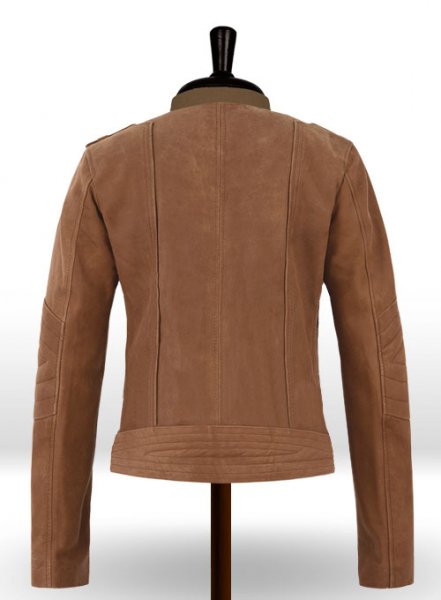(image for) Light Vintage Tan Hide Leather Jacket # 220
