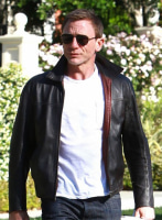 (image for) Daniel Craig Layer Cake Leather Jacket