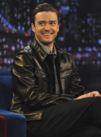 (image for) Justin Timberlake Leather Jacket