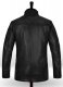 Black Daniel Craig Royal Casino Leather Jacket