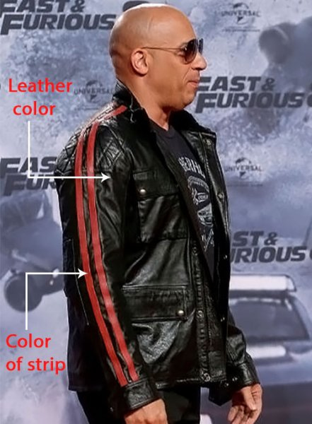 Vin Diesel Leather Jacket : LeatherCult: Genuine Custom