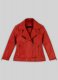 Red Katy Perry Leather Jacket