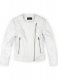 White Leather Jacket # 237