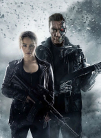 (image for) Sarah Connor Terminator Genisys Leather Jacket