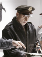 (image for) Steve Carell Welcome to Marwen Bomber Leather Jacket