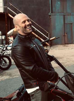 (image for) Jason Statham Expend4bles Leather Jacket