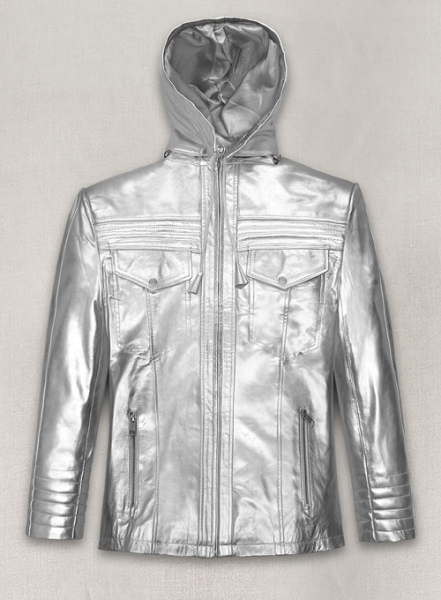 (image for) Silver Leather Jacket #109