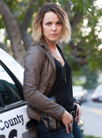 (image for) Rachel McAdams True Detective Leather Jacket