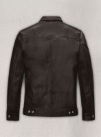 (image for) Brown Jeff Goldblum Leather Jacket #1