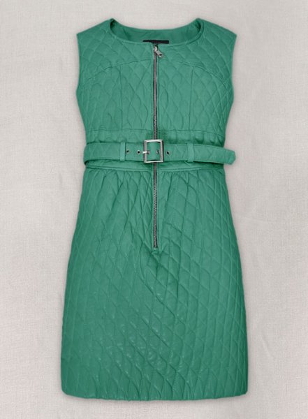Soft Castle Green Washed & Wax Charming Dress # 777