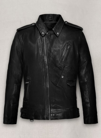Falcon Black Rider Leather Jacket