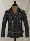 (image for) Studded Biker Leather Jacket