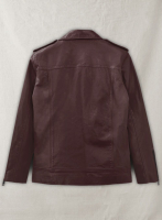 (image for) Rutland Burgundy Riding Leather Jacket