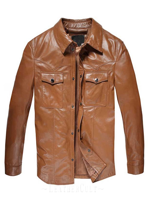 Leather Jacket # 610 - Click Image to Close