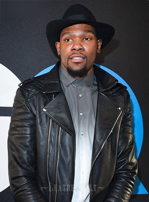 Kevin Durant Leather Jacket - Click Image to Close