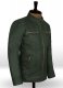 Soft Deep Olive Leather Jacket # 653