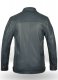 Soft Sherpa Gray Washed & Wax Shia Labeouf Transformers 3 Jacket