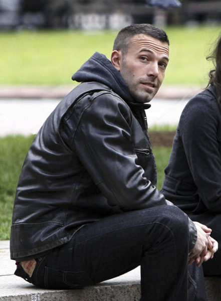 (image for) Ben Affleck The Town Leather Jacket