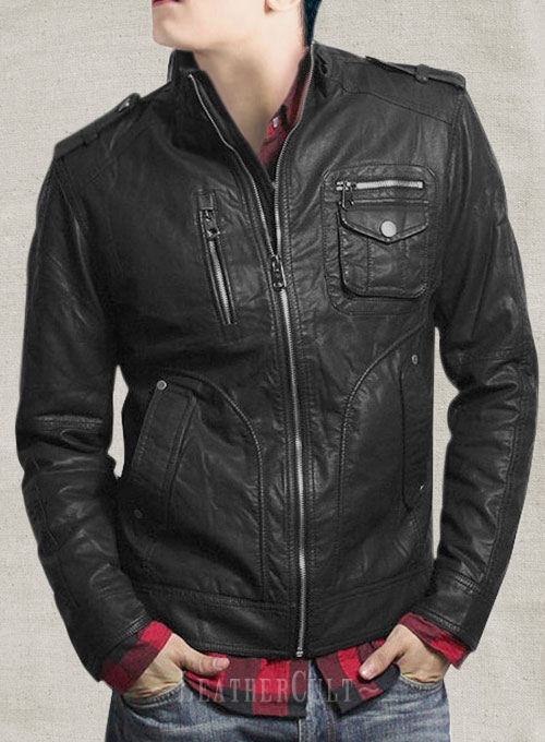 Leather Jacket #606 - Click Image to Close