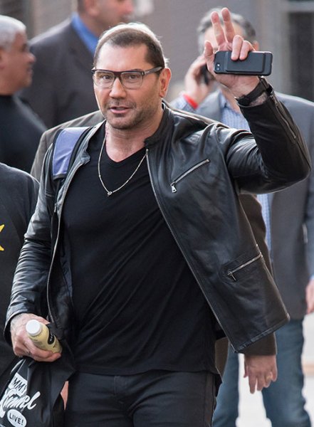 (image for) Dave Bautista Leather Jacket