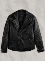 (image for) Thick Goat Black Washed & Wax David Leather Jacket