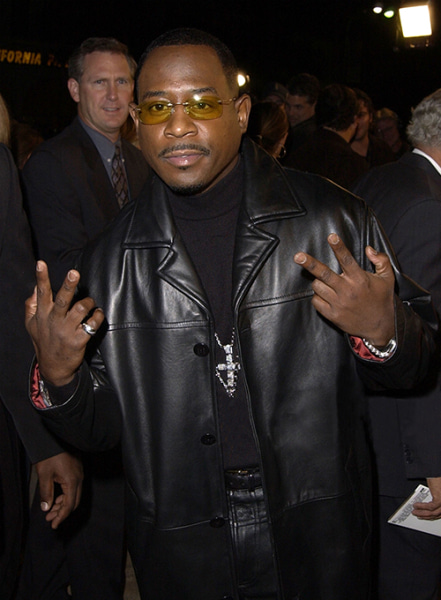 (image for) Martin Lawrence Leather Trench Coat