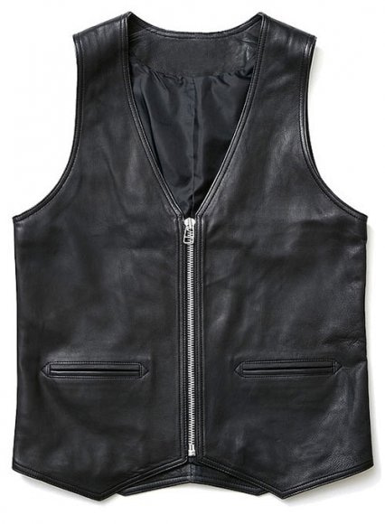 Leather Vest # 322