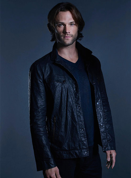 (image for) Jared Padalecki Supernatural Leather Jacket