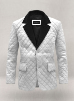(image for) Bocelli Tuxedo Quilted Leather Blazer